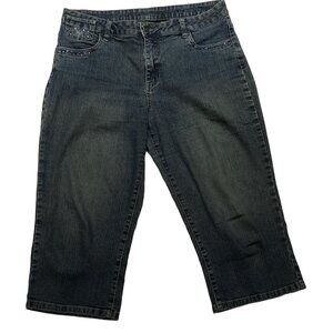 VSX Capri Jean 12 Blue Wash Embellished Pockets